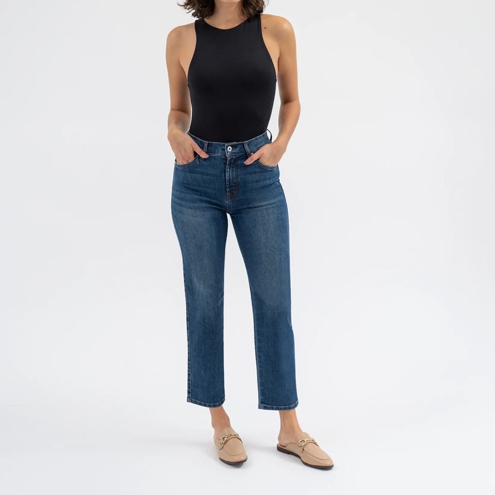 Sene Slim Straight Jeans in Sur Blue